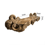 Zephyros Octopus Form Sculpted Solid Wood Floating Bathroom Vanity - Timberustic Floating Bathroom Vanity
