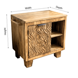 Zerano Handcrafted Freestanding Solid Wood Bathroom Vanity with Cabinet - Timberustic Freestanding Bathroom Vanity with Cabinet