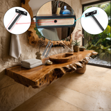 Zerano Live Edge Solid Wood Floating Bathroom Vanity SPA304290 - Timberustic Floating Bathroom Vanity
