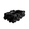 Zerath Sculpted Solid Wood Vessel Sink Black - Timberustic Vessel Sinks