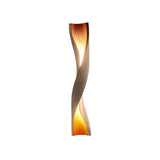 Zerathis Sculpted Integrated LED Wood Floor Lamp Natural Oak - Timberustic Floor Lamp