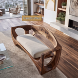 Zeravon Handcrafted Solid Wood Sofa - Timberustic Sofa