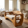 Zeravon Handcrafted Solid Wood Sofa Teak - Timberustic Sofa