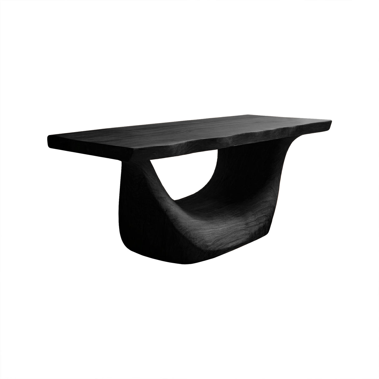 Zerith Sculpted Solid Wood Freestanding Bathroom Vanity Black - Timberustic Freestanding Bathroom Vanity