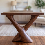 Zorvain Sculpted Solid Wood Console Table - Timberustic Console Table