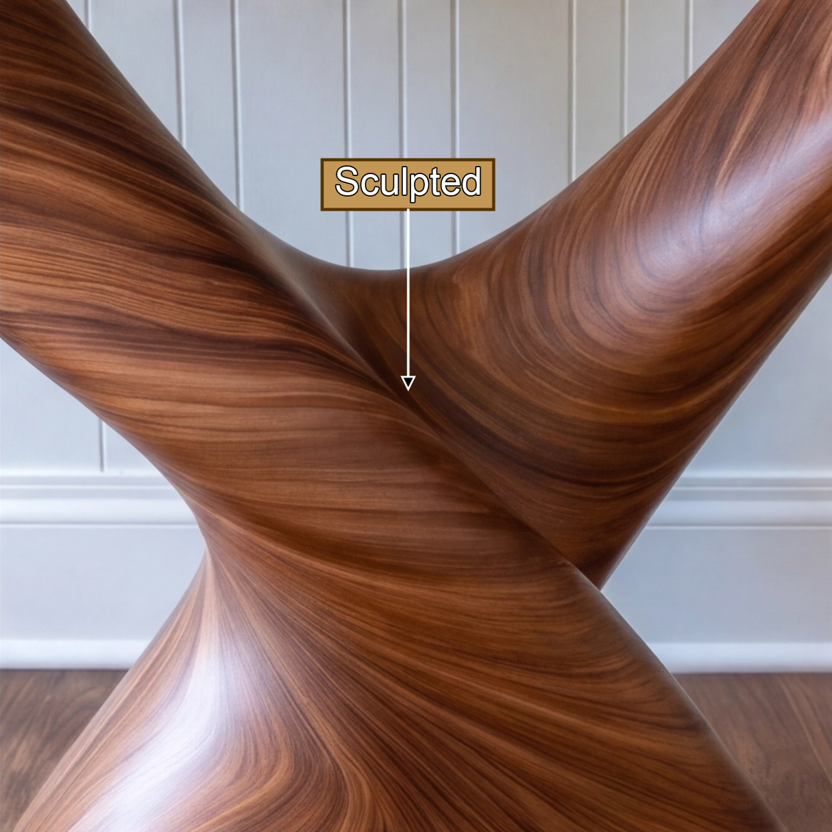 Zorvain Sculpted Solid Wood Console Table - Timberustic Console Table