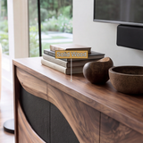Zorvane Live Edge Solid Wood TV Cabinet - Timberustic TV Cabinet