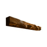 Zorveth Handcrafted Solid Wood Fireplace Mantel Shelf Brown - Timberustic Fireplace Mantel Shelf