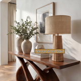 Zyrenza Sculpted Solid Wood Console Table - Timberustic Console Table