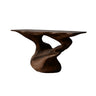 Zythera Sculpted Solid Wood Console Table