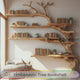 Wildwood Organic Solid Wood Tree Bookshelf