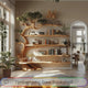 Sylvaris Sculptural Solid Wood Tree Bookshelf