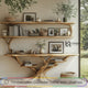 Branford Grove Solid Wood Console Table with Shelves