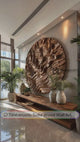 Orivane Solid Wood Sculpted Wall Art