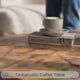 Solace Live Edge Solid Wood Coffee Table
