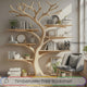 Soltree Sculpted Solid Wood Tree Bookshelf