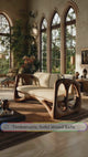 Valmere Sculpted Solid Wood Sofa