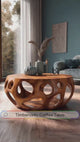 Hollowgrove Handcrafted Solid Wood Coffee Table