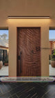 Velmora Handcrafted Solid Wood Organic Relief Single Door