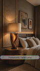 Virella Handcrafted Solid Wood Table Lamp SPA892489