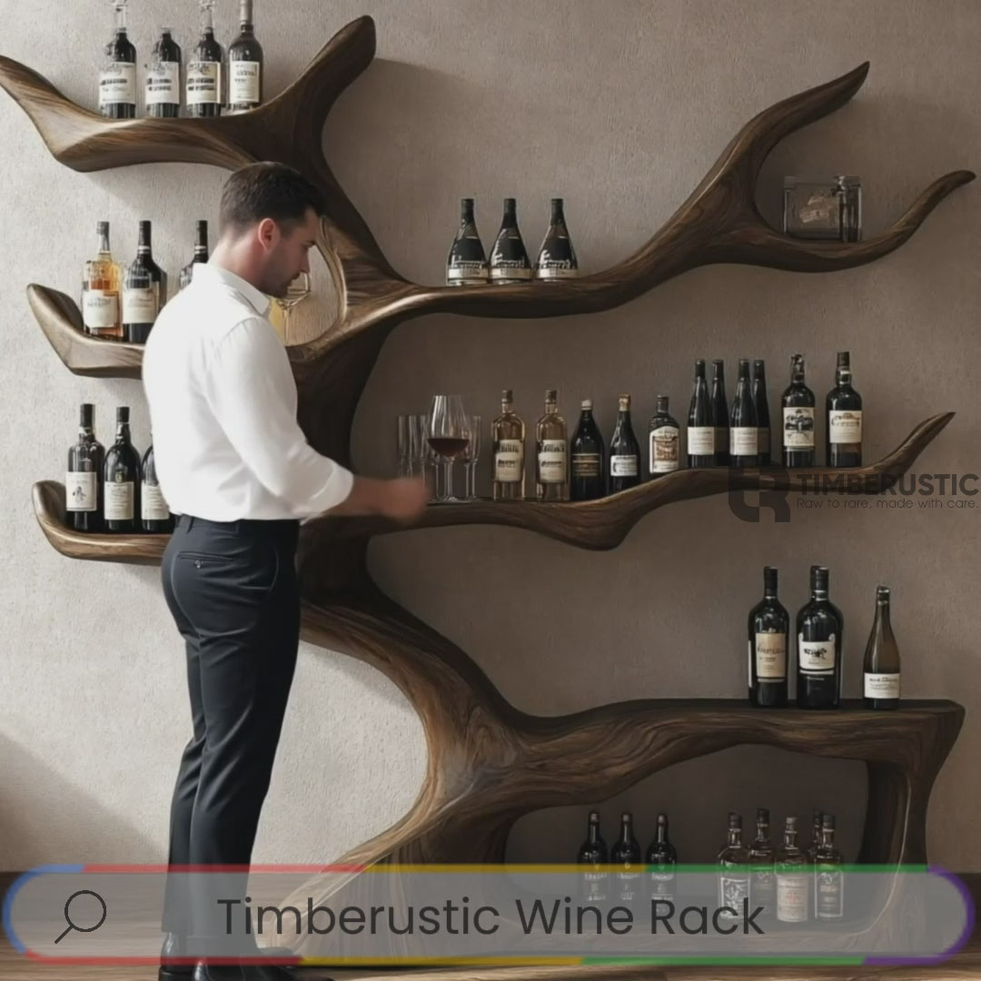 Arborelle Sculptural Tree Wine Rack