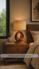 Orivana Handcrafted Solid Wood Table Lamp SPA263432