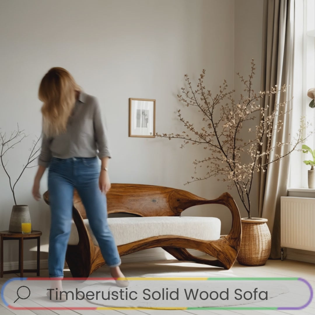 Aurelin Flow Organic Wood Sofa