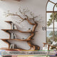 Sakuryn Flow Handcrafted Blossom Tree Wooden Bookshelf