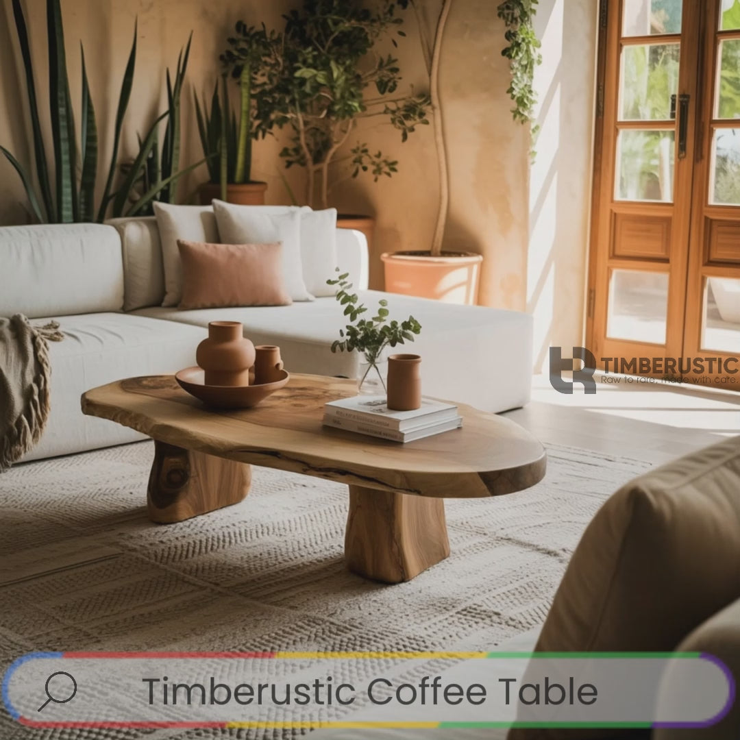Solara Live Edge Coffee Table
