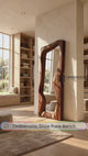 Ravessa Undulating Sculpted Handcrafted Mirror Frame