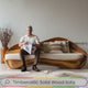 Dunecrest Solid Wood Live Edge Sofa