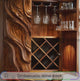 Orrenvale Handcrafted Solid Wood Bar Cabinet