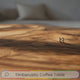 Flowloop Sculpted Solid Wood Coffee Table