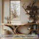 Eldergrove Solid Wood Console Table with Shelves