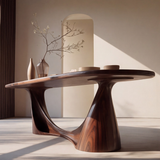 Contemporary Organic Solid Wood Dining Table - Timberustic Dining Table