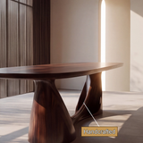 Contemporary Organic Solid Wood Dining Table - Timberustic Dining Table