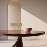 Contemporary Organic Solid Wood Dining Table - Timberustic Dining Table