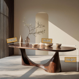 Contemporary Organic Solid Wood Dining Table - Timberustic Dining Table