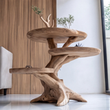 Arborflow Solid Wood Side Table - Timberustic Side Table
