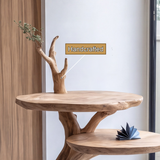 Arborflow Solid Wood Side Table - Timberustic Side Table