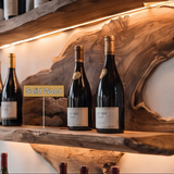 Vineflow Live Edge Floating Wine Rack Holder - Timberustic Wine Rack