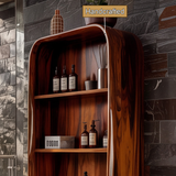 Flowarc Solid Wood Bathroom Cabinet - Timberustic Bathroom Cabinet
